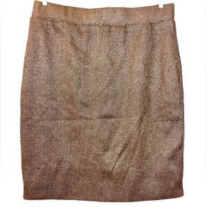Lulus Love Me Now Wm’s Sz XS Matte Rose Gold Sequin Shimmer Bodycon Mini Skirt